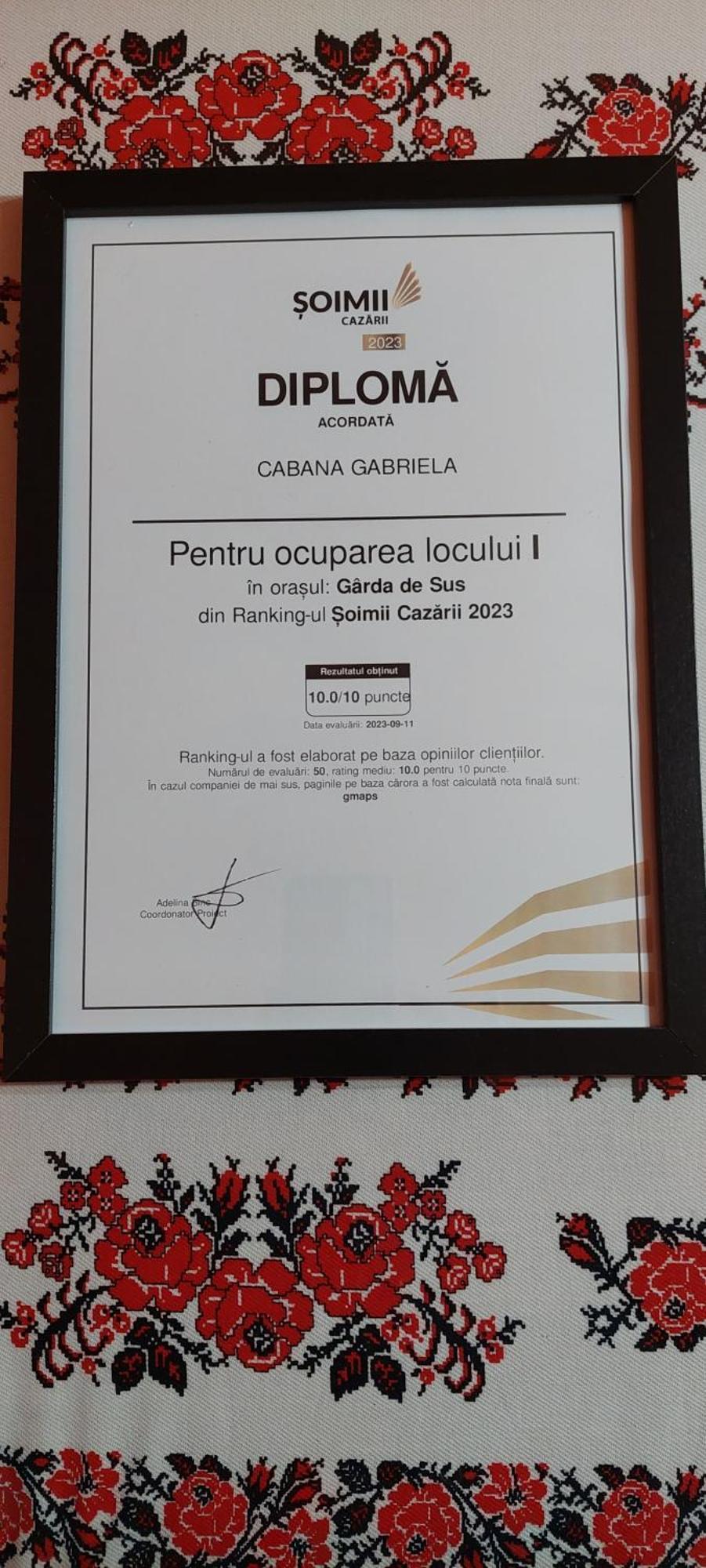 Cabana Gabriela Gîrda de Sus 外观 照片